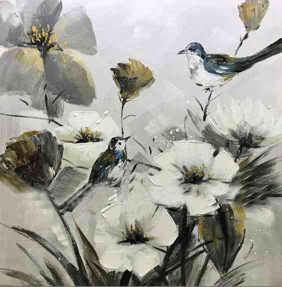 Flower Hand Painted 